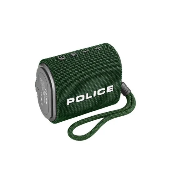 Police Mini Speakers - Green